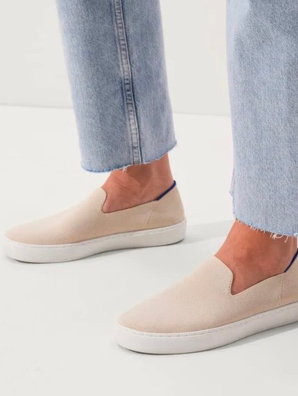 Rothy's The Original Slip On Sneaker - Sand - Women's Size 8.0